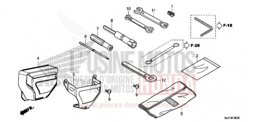 OUTIL CRF1000DH de 2017